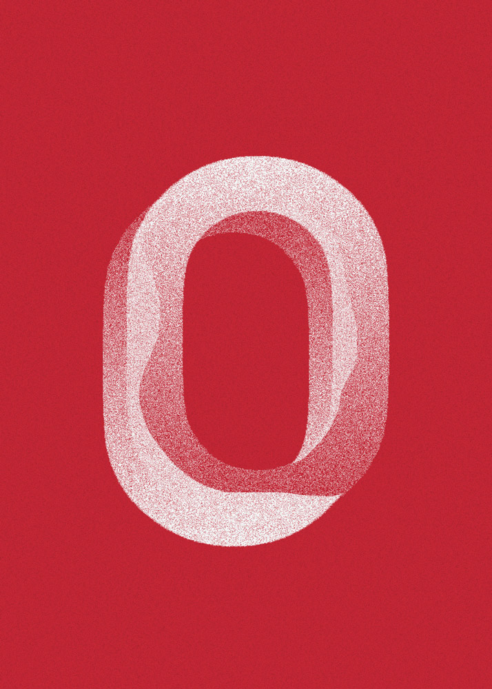 generative typo letter O